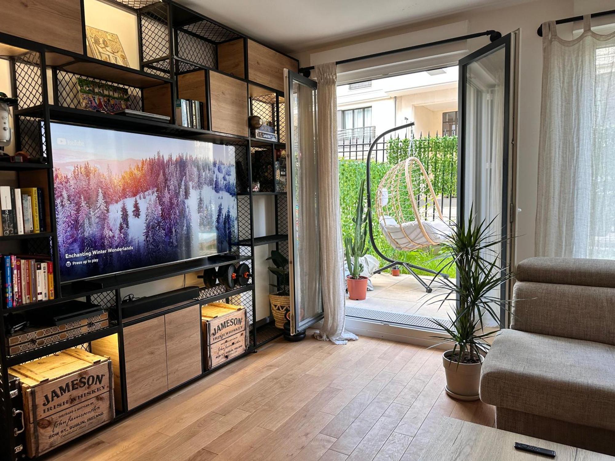 Cosy Summer Stay In Boho Style Apartment - 8 Mins From Paris Center - Garden And Underground Parking Clamart Eksteriør bilde